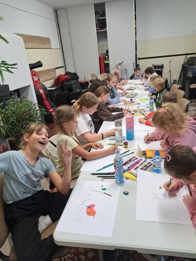 Zajęcia plastyczne 10.10.2023